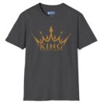 King Without a Queen Tee – Bold Single-Status Crown T-shirt by Tees For Singles