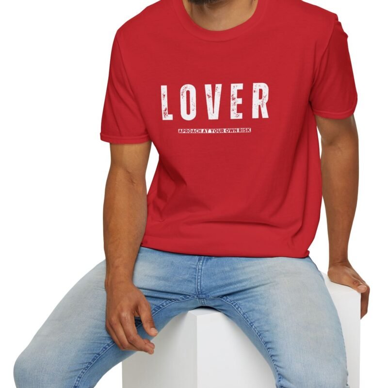 Lover – Approach At Your Own Risk Tee 😈🔥 ❤️🔥 Banter T-shirt by Tees For Singles