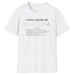 The Equation to Understanding Women (Prove Me Wrong) Look At The Fine FundaMENTAL Print! 📊❤️‍🔥Funny Tee White by Tees For Singles