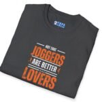 Joggers Are Better Lovers Tee 🏃🔥 Bold Text Vintage Style Tee Says It All 🐶🐱🏃‍♂️ by Tees For Singles