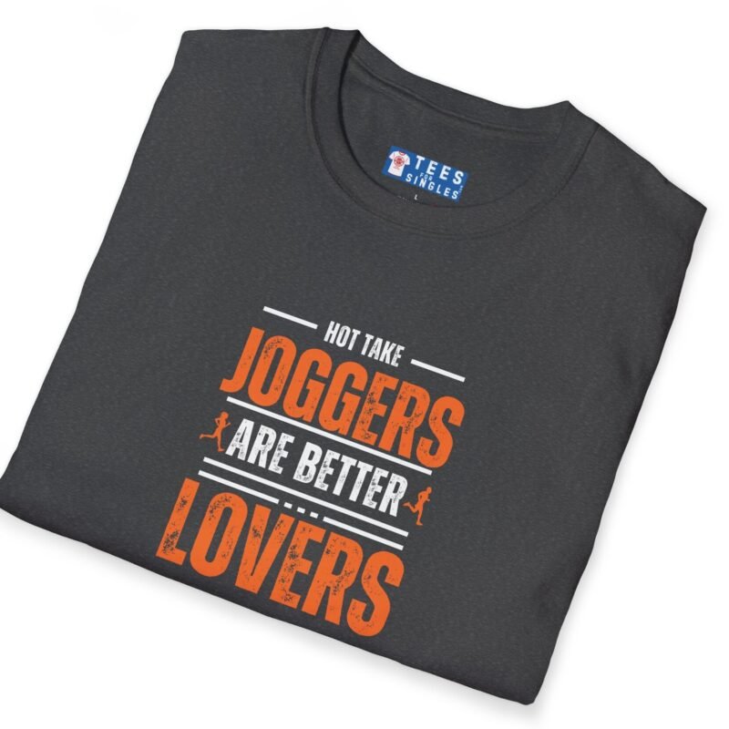 Joggers Are Better Lovers Tee 🏃🔥 Bold Text Vintage Style Tee Says It All 🐶🐱🏃‍♂️ by Tees For Singles