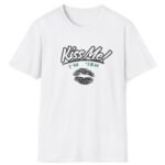 Kiss Me I’m ‘Ish 💋 Playful Flirty Tee – Get Kisses Irish Or Not White by Tees For Singles