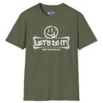 Let’s Do It! just like Nike Said. 😉 Flirty & Funny T-Shirt 🚀 Military Green by Tees For Singles