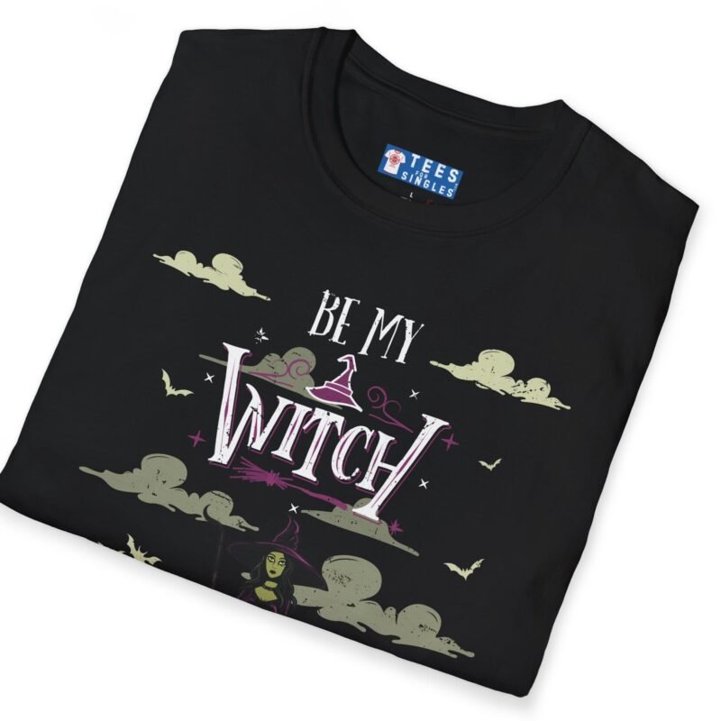Be My Witch Premium Tee – Sultry Gothic Romance Shirt for Spooky Season 🧙‍♀️💜 by Tees For Singles
