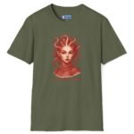 Ready for Abduction by Alien Beauty Premium Tee 👽✨ Military Green by Tees For Singles