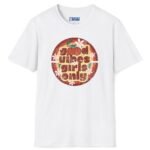Good Vibes Girls Only 🍒 Retro Flirty Tee White by Tees For Singles