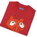 17654407543829012702_2048_custom.jpeg Careful! He Eats Us! π± Scared Cat Tee π(Think Dirty) Distressed Vintage Look T-Shirt by Tees For Singles