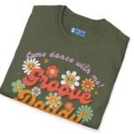 Groove Daddy – Come Dance With Me! Retro Flirty Tee 🌼🕺 by Tees For Singles