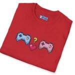 Looking for Player 2 Premium Tee 🎮❤️ (Heart) Video Game Flirty T-Shirt by Tees For Singles