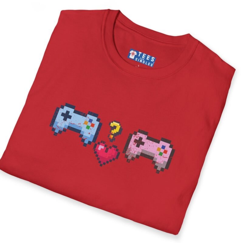 Looking for Player 2 Premium Tee 🎮❤️ (Heart) Video Game Flirty T-Shirt by Tees For Singles