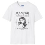 Wanted: Partner-in-Crime (If Deemed Fun) Vintage Poster Tee 🖤 White by Tees For Singles
