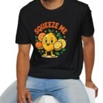 Squeeze Me Premium Tee 🍋🔥 – Cute Funny Orange Graphic T-Shirt by Tees For Singles