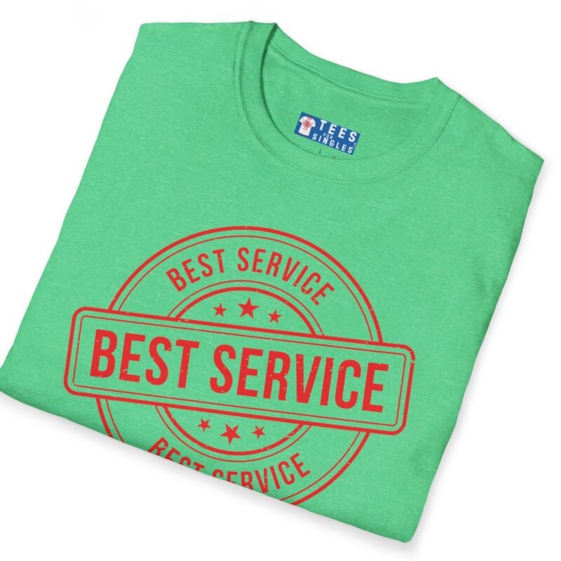 Best Service 100% Guaranteed Tee 😉 Your Partner in Flirty Fun! 🌟 by Tees For Singles