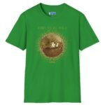 Born To Be Wild In Bed Disco Ball T-Shirt 🕺 Funny Flirty Tee Irish Green by Tees For Singles