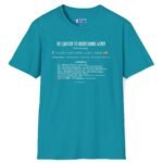 The Equation to Understanding Women (Prove Me Wrong) Look At The Fine FundaMENTAL Print! 📊❤️‍🔥Funny Tee Tropical Blue by Tees For Singles