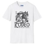 Rodeo • Ride Me (Subtle) Premium Tee 🤠🔥Distressed Design T-Shirt White by Tees For Singles