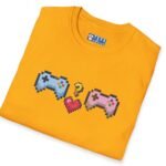 Looking for Player 2 Premium Tee 🎮❤️ (Heart) Video Game Flirty T-Shirt by Tees For Singles