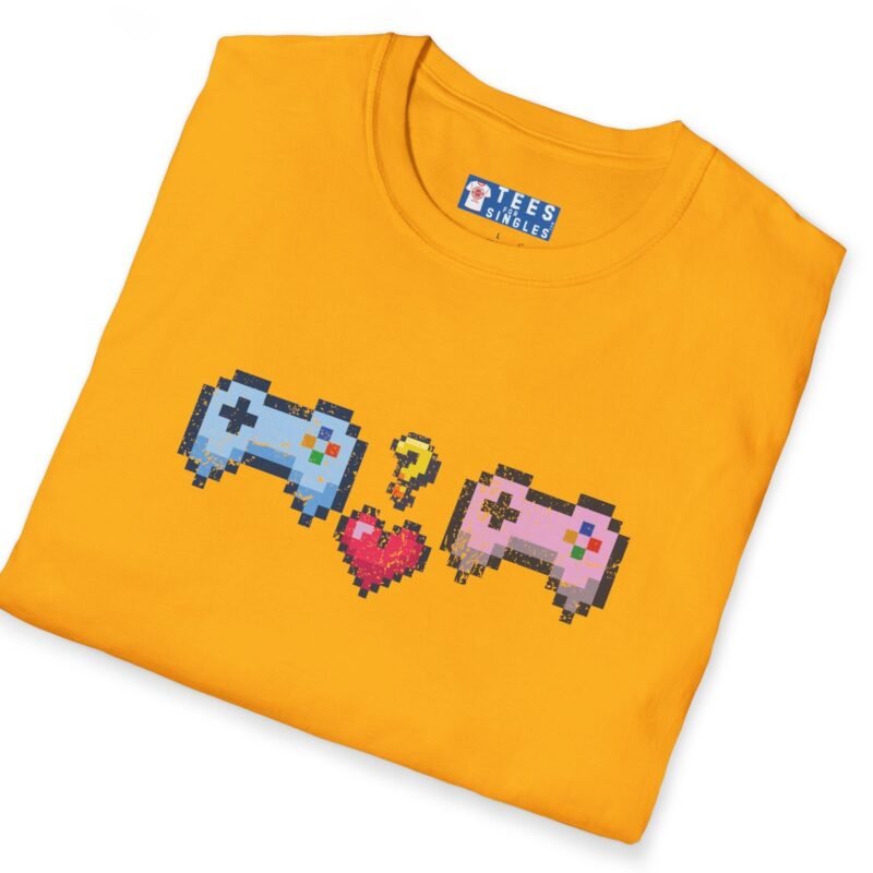 Looking for Player 2 Premium Tee 🎮❤️ (Heart) Video Game Flirty T-Shirt by Tees For Singles