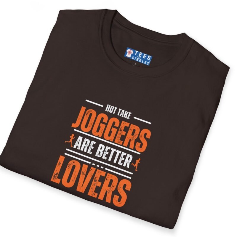 Joggers Are Better Lovers Tee 🏃🔥 Bold Text Vintage Style Tee Says It All 🐶🐱🏃‍♂️ by Tees For Singles