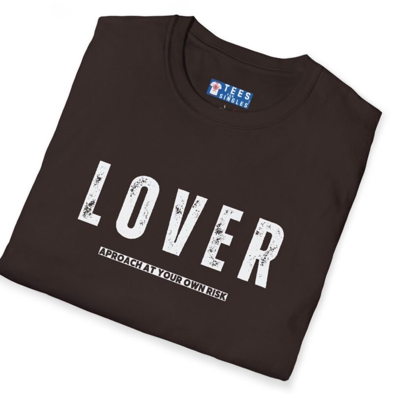 Lover – Approach At Your Own Risk Tee 😈🔥 ❤️🔥 Banter T-shirt by Tees For Singles