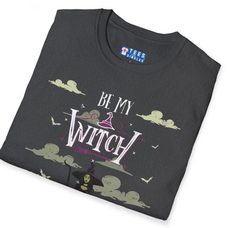 Be My Witch Premium Tee – Sultry Gothic Romance Shirt for Spooky Season 🧙‍♀️💜 by Tees For Singles