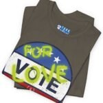 1864523652720920831_v2_2048_custom.jpeg VOTE FOR LOVE β€οΈπβ – Distressed Vintage Design Soft Jersey Tee by Tees For Singles