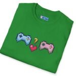 Looking for Player 2 Premium Tee 🎮❤️ (Heart) Video Game Flirty T-Shirt by Tees For Singles