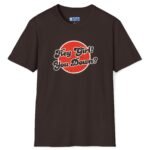 Hey Girl You Down? Flirty Tee 😏🔥 Dark Chocolate by Tees For Singles