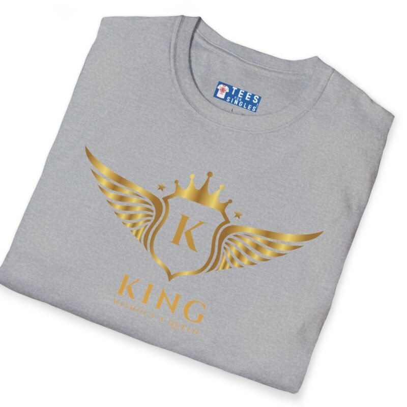 King Without A Queen (Find Your Queen) T-Shirt 👑 Tee by Tees For Singles