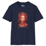 Ready for Abduction by Alien Beauty Premium Tee 👽✨ Navy by Tees For Singles