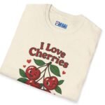 I Love Cherries Premium Tee 🍒 — Double Meaning Cute Retro Cherry Graphic Tee by Tees For Singles
