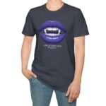 Love At First Bite Pureblood Vampire Lips Statement Tee🧛‍♀️🩸- For Those In The Know by Tees For Singles