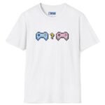 Looking for Player 2 Tee 🎮 (No Heart) Video Gamer Flirty T-Shirt by Tees For Singles