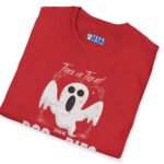 Trick Or Treat Show Me BOO.BIES! Premium Tee. Funny Halloween Ghost T-shirt by Tees For Singles - Reaction Fashion