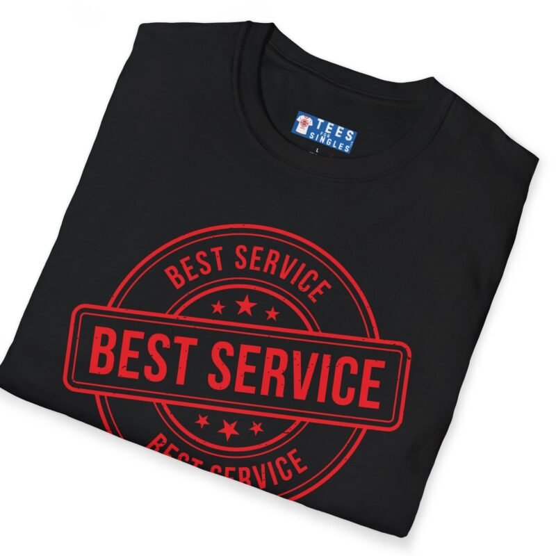 Best Service 100% Guaranteed Tee 😉 Your Partner in Flirty Fun! 🌟 by Tees For Singles