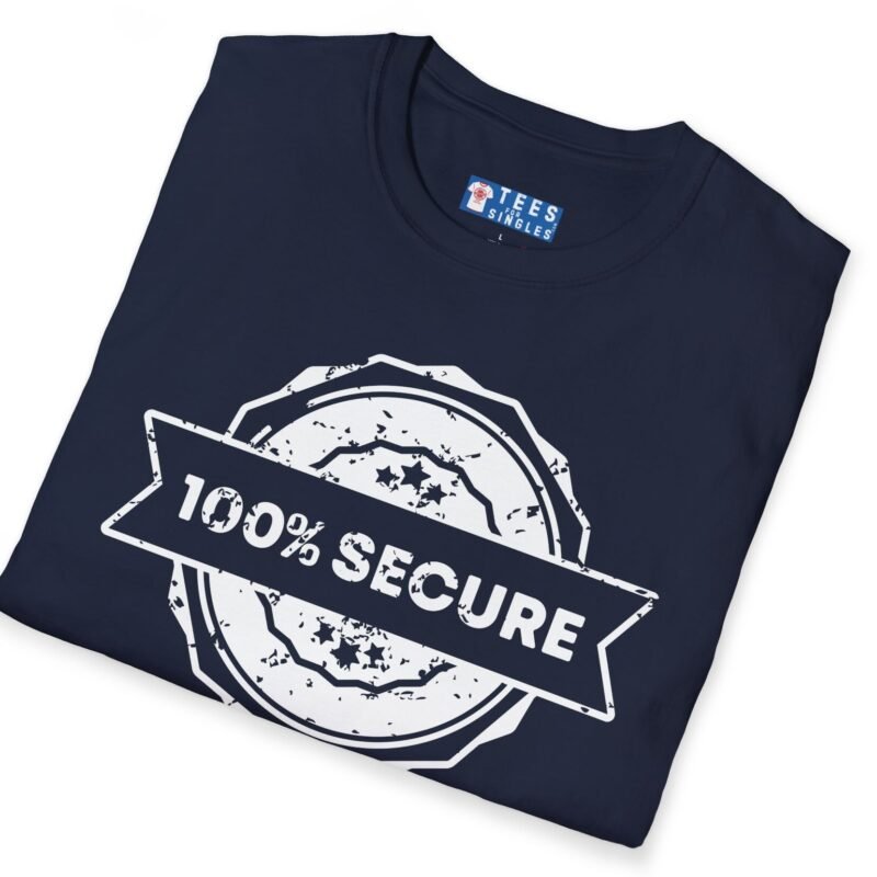 100% SECURE But Not Cocky Tee 😎 Confident & Approachable! ✨ by Tees For Singles