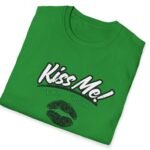 Kiss Me I’m ‘Ish 💋 Playful Flirty Tee – Get Kisses Irish Or Not by Tees For Singles