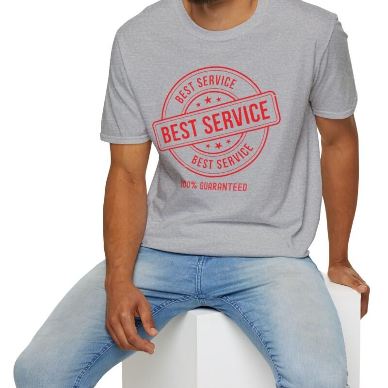 Best Service 100% Guaranteed Tee 😉 Your Partner in Flirty Fun! 🌟 by Tees For Singles