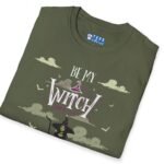 Be My Witch Premium Tee – Sultry Gothic Romance Shirt for Spooky Season 🧙‍♀️💜 by Tees For Singles
