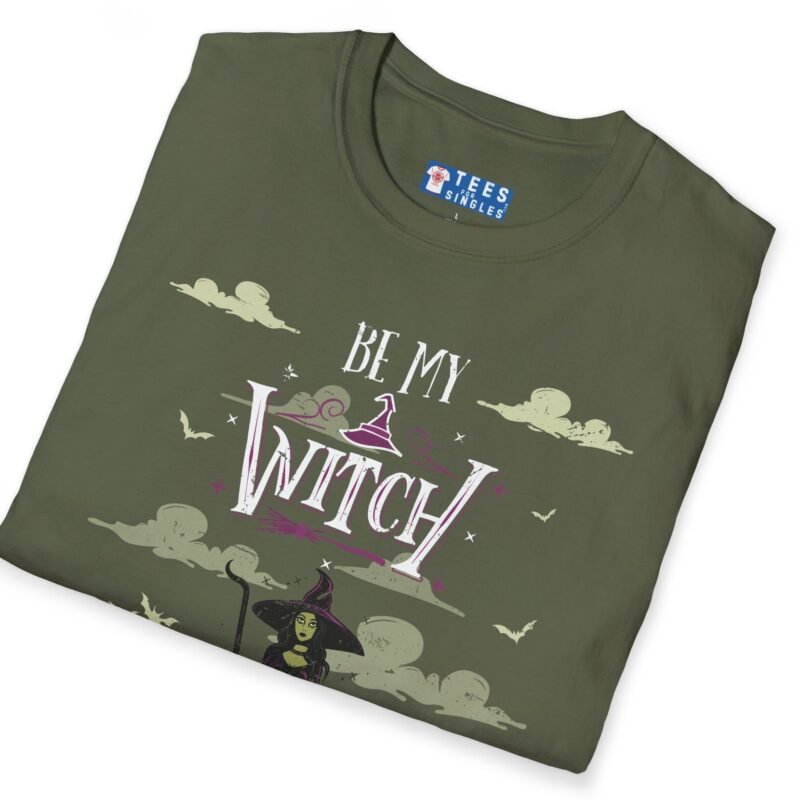 Be My Witch Premium Tee – Sultry Gothic Romance Shirt for Spooky Season 🧙‍♀️💜 by Tees For Singles
