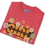 Girl 🌼 Holla If You Fine & Single Retro Flirty Tee by Tees For Singles