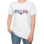 Looking for Player 2 Premium Tee 🎮❤️ (Heart) Video Game Flirty T-Shirt by Tees For Singles