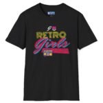 I ❤️ Retro Girls Lightweight Tee – Bold 80s Vintage Style Shirt for Fun Conversations 🎯💖 by Tees For Singles