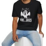 Trick Or Treat Show Me BOO.BIES! Premium Tee. Funny Halloween Ghost T-shirt by Tees For Singles - Reaction Fashion