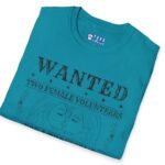 Wanted Two Females For A Threesome Premium T-Shirt Girls Graphics 😂 – Funny Vintage Distressed Design by Tees For Singles