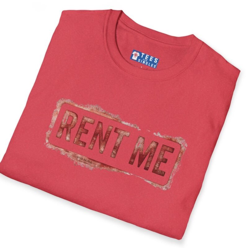 Rent Me Premium Tee 😉💸 by Tees For Singles