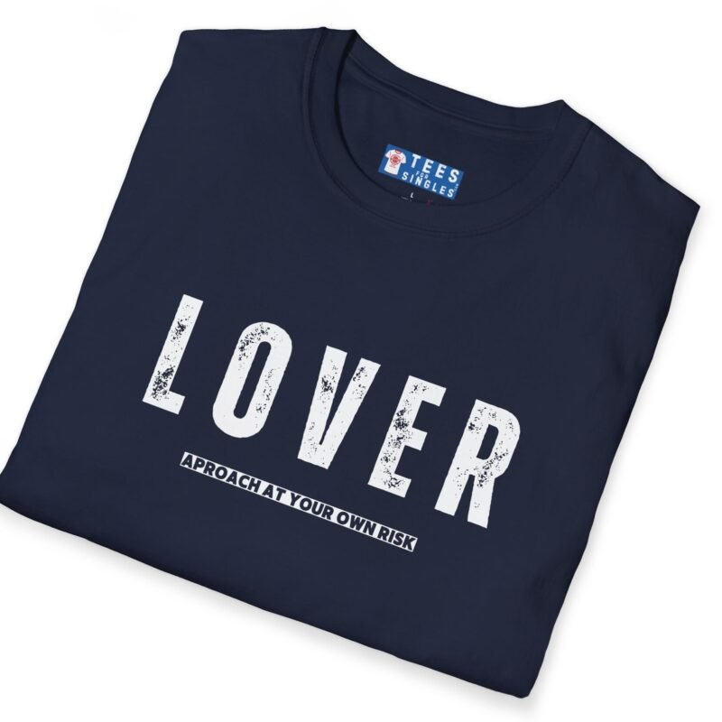 Lover – Approach At Your Own Risk Tee 😈🔥 ❤️🔥 Banter T-shirt by Tees For Singles