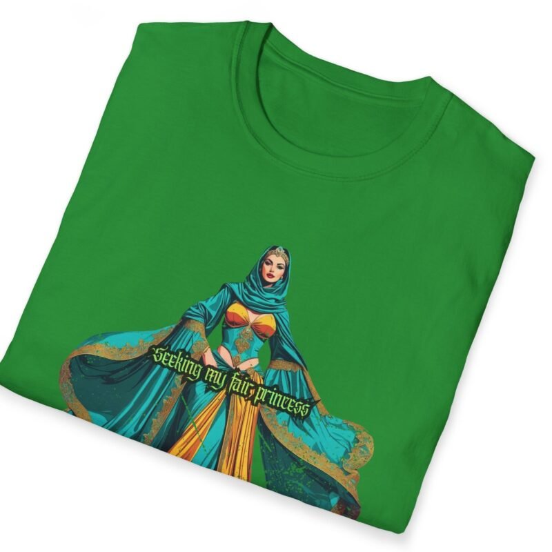 Seeking My Fair Princess Romantic Goth Graphic Tee 🖤👑 by Tees For Singles