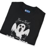 Trick Or Treat Show Me BOO.BIES! Premium Tee. Funny Halloween Ghost T-shirt by Tees For Singles - Reaction Fashion