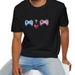 Looking for Player 2 Premium Tee 🎮❤️ (Heart) Video Game Flirty T-Shirt by Tees For Singles